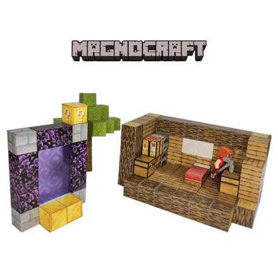 MagnoCraft™ - Conjunto de Blocos de Construção Magnéticos + Brinde Exclusivo