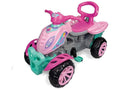 Quadriciclo Infantil a Pedal Lady Star ou Spider - com Empurrador Maral