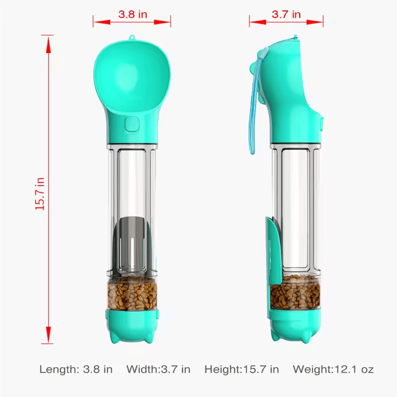 Garrafa MultiPet™ - 4 em 1 + Brinde Exclusivo