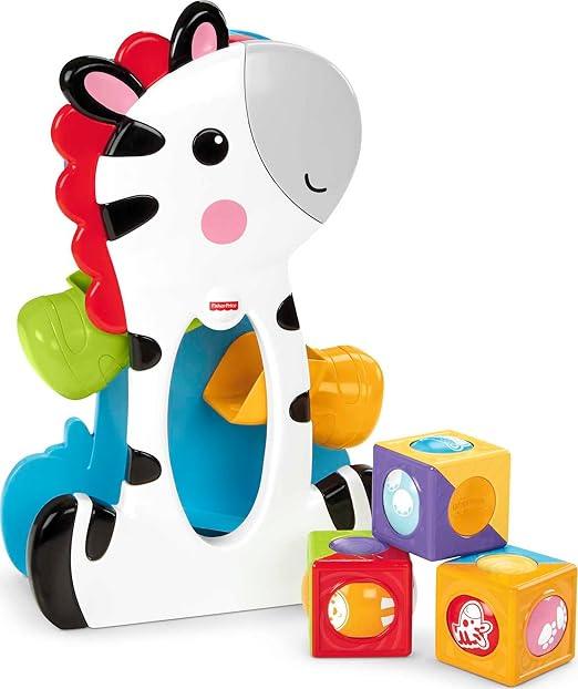 Brinquedo Educativo Zebra Blocos Surpresa - Fisher Price