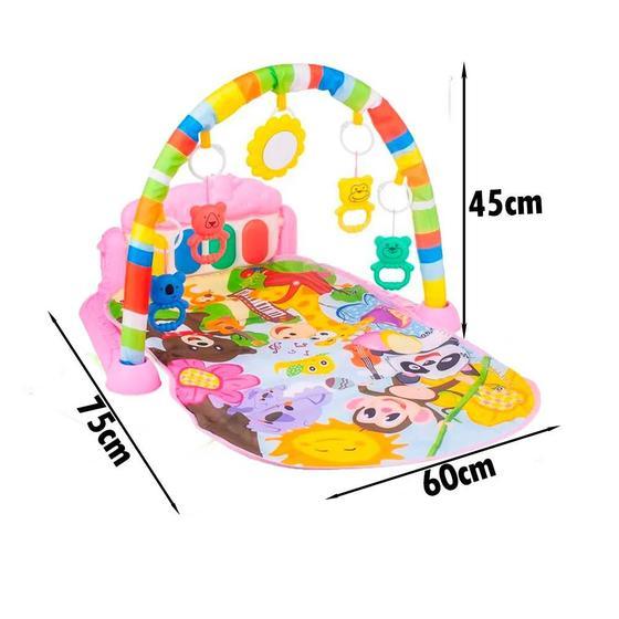 Tapete Ginásio baby Atividade Musical Piano Interativo Bebe - LYZ BABY TOY