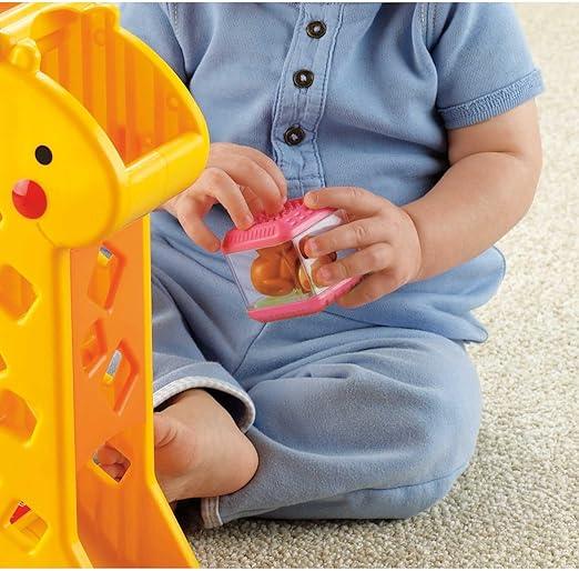 Girafa com Blocos Pick-A-Blocks Fisher-Price. Com Atividades de Desenvolvimento, Sons e Músicas, Brinquedos para Bebês, A partir de 6 meses