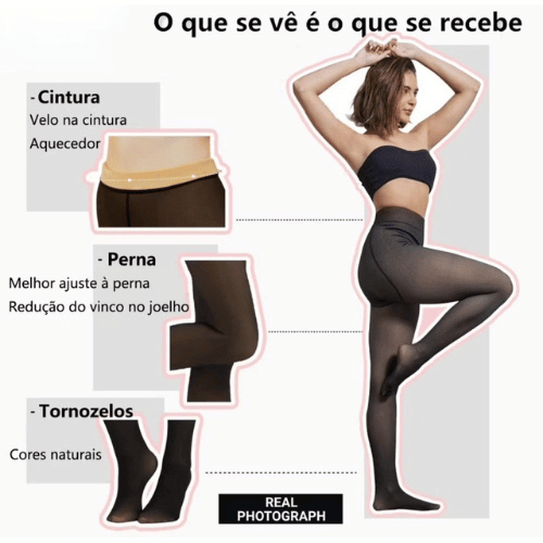 Meia-Calça Térmica WinterShape™