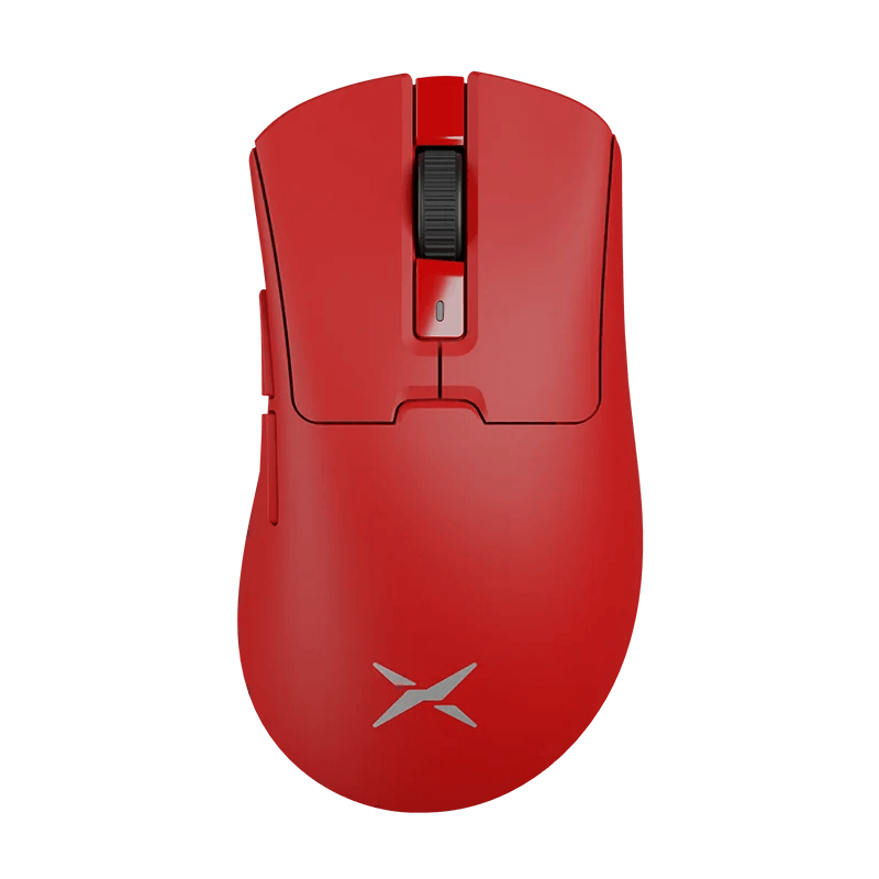 Delux M900 PRO - Mouse Sem Fio para Jogos Ergonômico com Taxa de Polling 8K, Sensor PAW3395, Chip BK3633, 63g e Base de Carregamento RGB para Mãos Grandes e Destros (PC/Notebook)