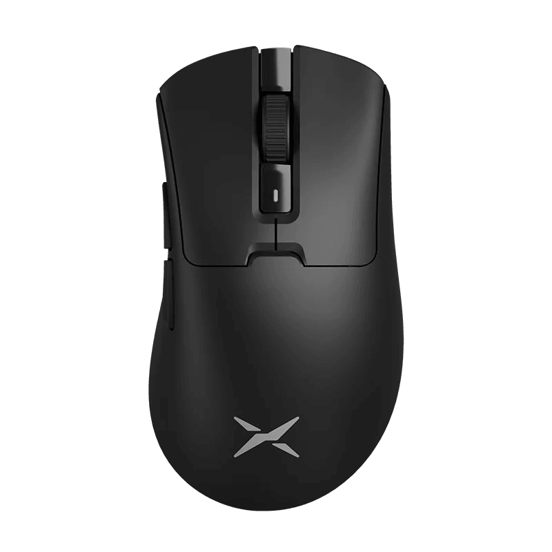 Delux M900 PRO - Mouse Sem Fio para Jogos Ergonômico com Taxa de Polling 8K, Sensor PAW3395, Chip BK3633, 63g e Base de Carregamento RGB para Mãos Grandes e Destros (PC/Notebook)