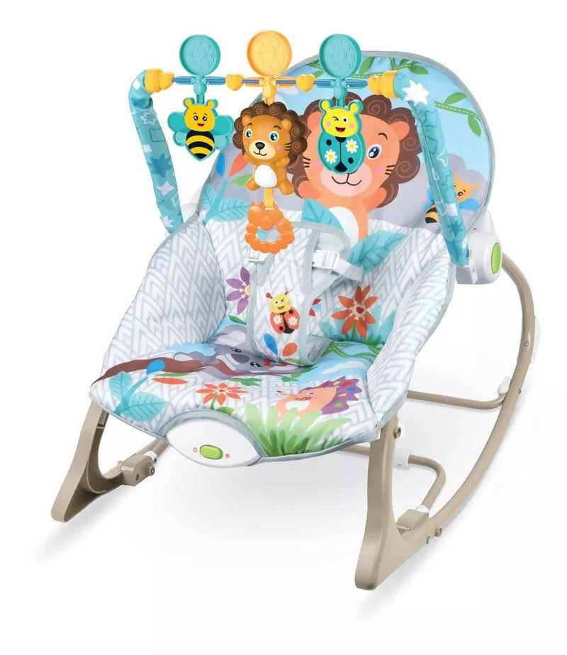 Cadeira De Descanso E Balanço Funtime Maxibaby 18kgs - Leão