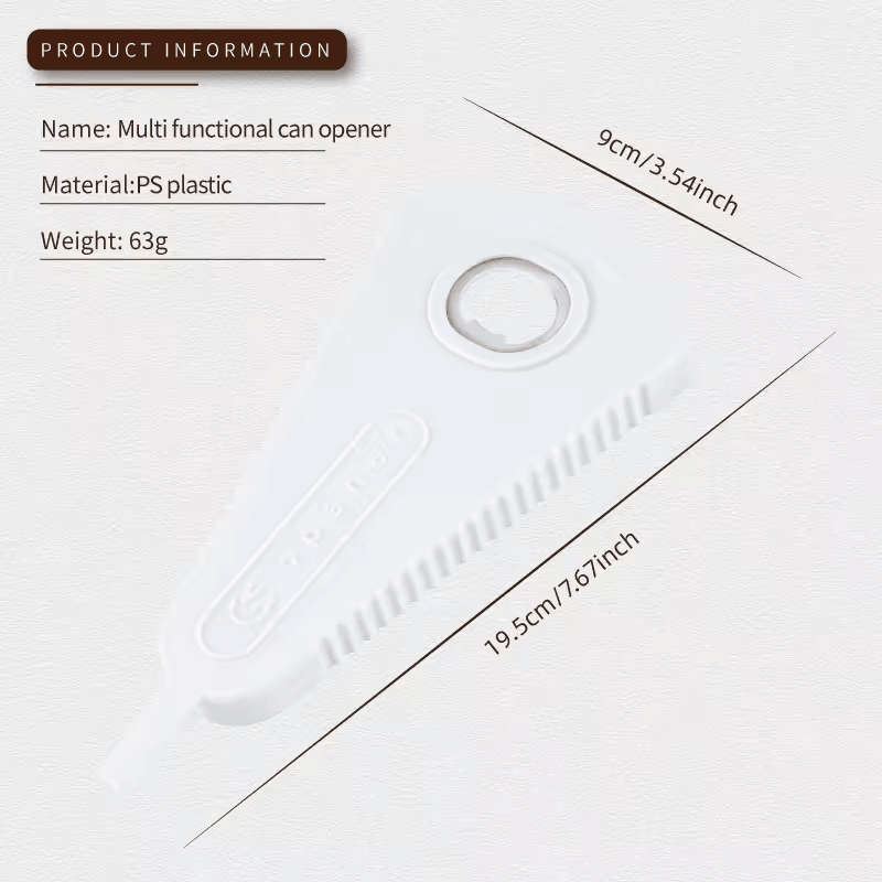 Abridor Triangular Prático - Frete Grátis!