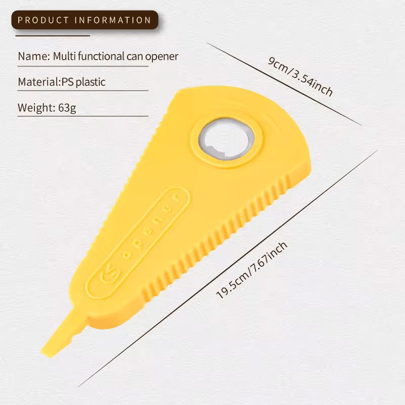 Abridor Triangular Prático - Frete Grátis!