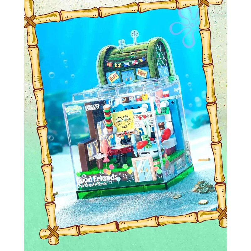 Lego Bob Esponja Restaurante Fast Food Siri Cascudo