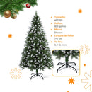 Arvore de Natal Pinheiro Tradicional 1,5m 1,8m 2,1m 400 800 1000 Galhos Ajustável Hastes Flexíveis Decoração de Natal