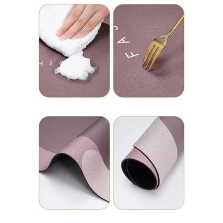 Kit Tapetes Multifunção – Secagem Rápida para Banheiro, Cozinha e Varanda