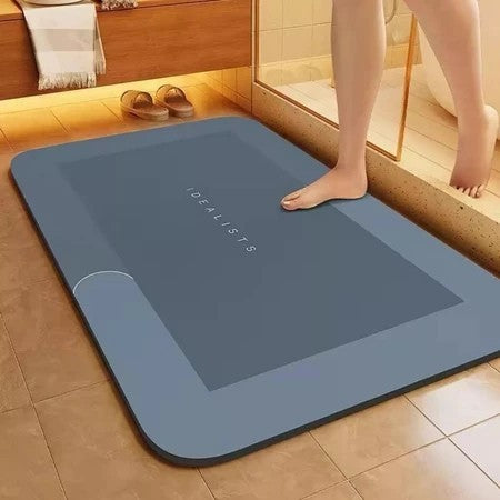 Kit Tapetes Multifunção – Secagem Rápida para Banheiro, Cozinha e Varanda