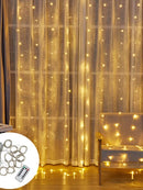 🎄 Combo Natal Completo - Cortina LED 3x3 + Cascata 400 LEDs  Decoração Profissional para Natal e Réveillon - Frete Grátis
