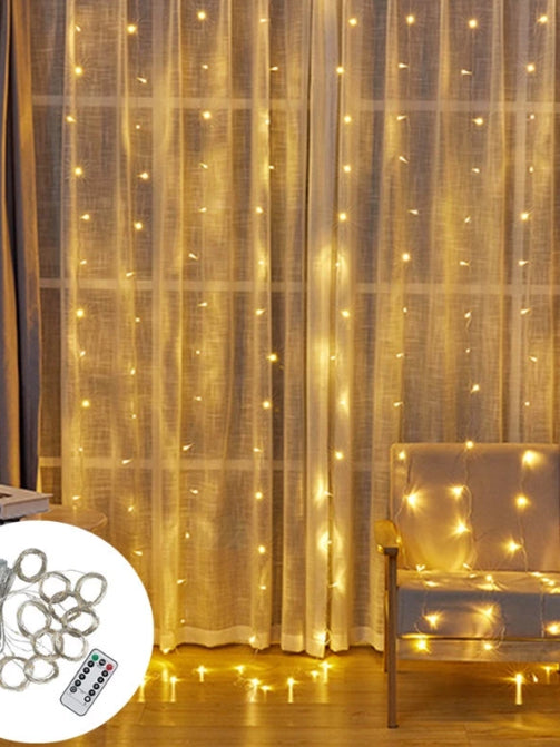 🎄 Combo Natal Completo - Cortina LED 3x3 + Cascata 400 LEDs  Decoração Profissional para Natal e Réveillon - Frete Grátis
