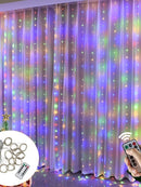 🎄 Combo Natal Completo - Cortina LED 3x3 + Cascata 400 LEDs  Decoração Profissional para Natal e Réveillon - Frete Grátis