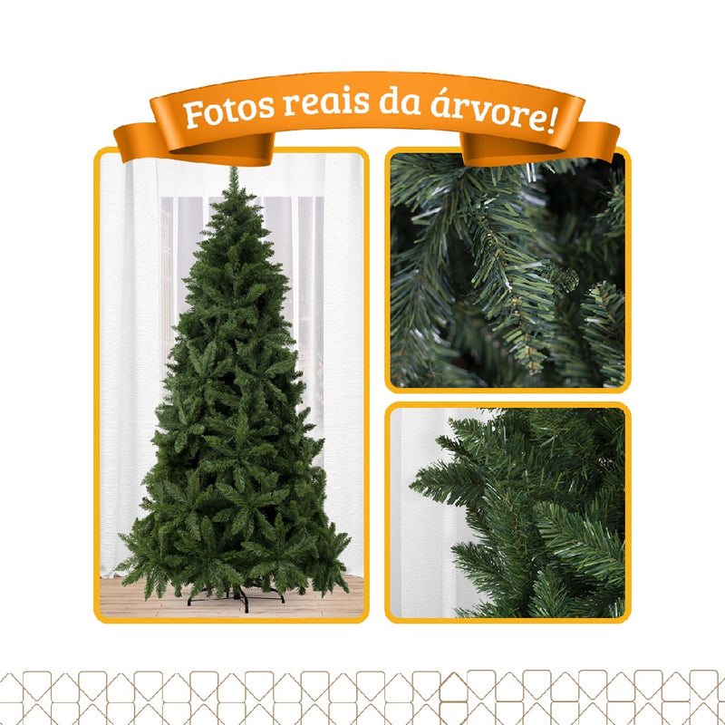 Arvore de Natal Pinheiro Tradicional 1,5m 1,8m 2,1m 400 800 1000 Galhos Ajustável Hastes Flexíveis Decoração de Natal