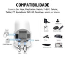 CineBeam™ Projetor 4K HD 150" | Wi-Fi, Bluetooth, Celular, TV Box, Xbox, PS, PC – Pronta Entrega