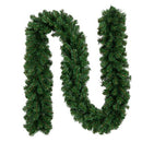 Festão Aramado Galhos Verde Cru Enfeite de Natal