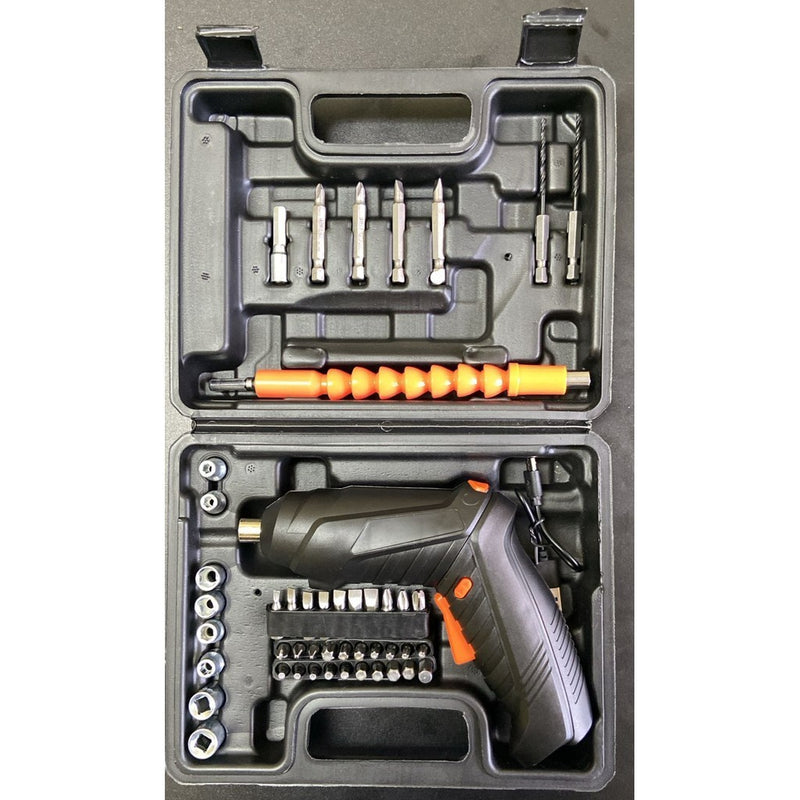 Parafusadeira Portátil USB Recarregável – Kit Básico Doméstico
